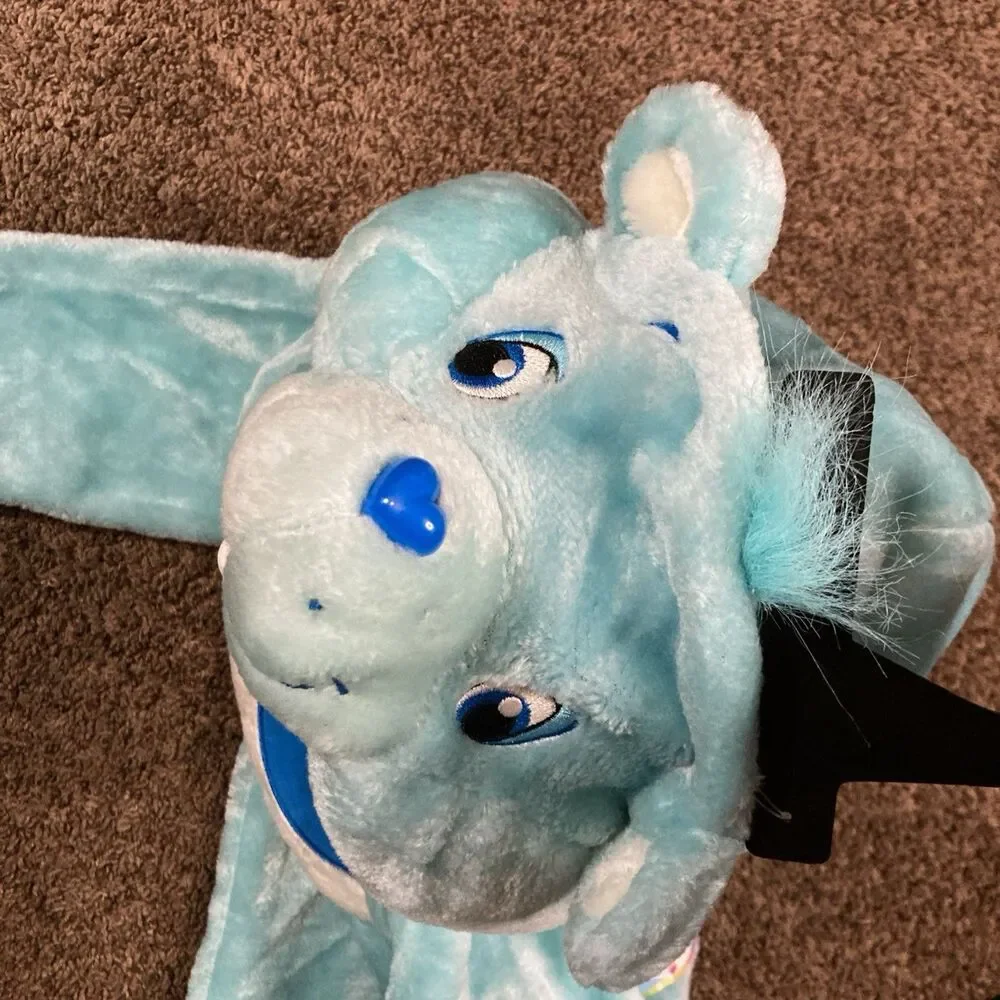 VTG Care Bears Moon Bedtime Bear Blue One Piece Costume Toddler Size 2T-4T